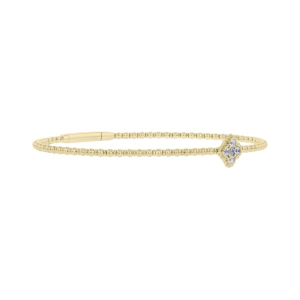 Oxalis Diamond Bangle on Sale