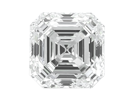 0.76ct GIA Asscher G SI2 Natural Earth Born Diamond Discount