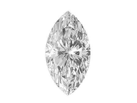 0.77ct GIA Marquise J SI1 Natural Earth Born Diamond For Cheap