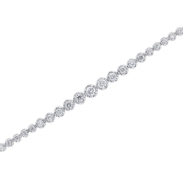 Miracle Diamond Tennis Bracelet 3ct Supply