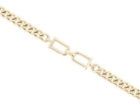 Dressage Gold Curb Link Bracelet on Sale