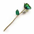 Wicked Elphaba 24kt Gold Dipped Rose For Sale