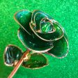 Emerald City Rose Gold Dipped Rose Hot on Sale