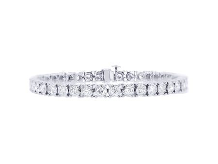 Mirage Diamond Tennis Bracelet 4ct For Cheap