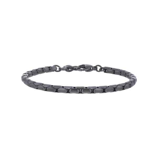 Benicio Stainless Steel Box Chain Bracelet Online now