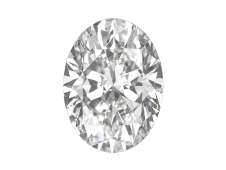 1ct GIA Oval E SI1 Natural Earth Born Diamond For Sale