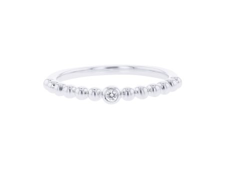 Bubble Bezel Diamond Ring on Sale