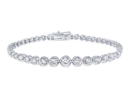 Miracle Diamond Tennis Bracelet 3ct Supply