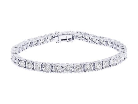 Mirage Diamond Tennis Bracelet 5ct Online