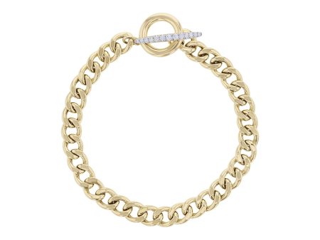 Coco Cuban Link Diamond Bracelet For Discount