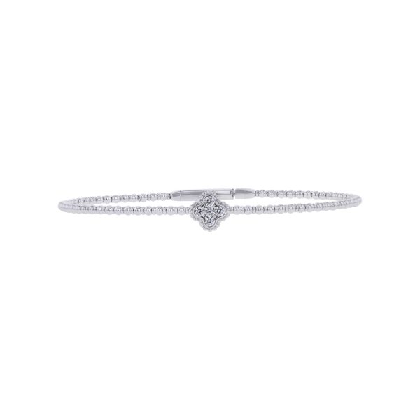 Oxalis Diamond Bangle on Sale