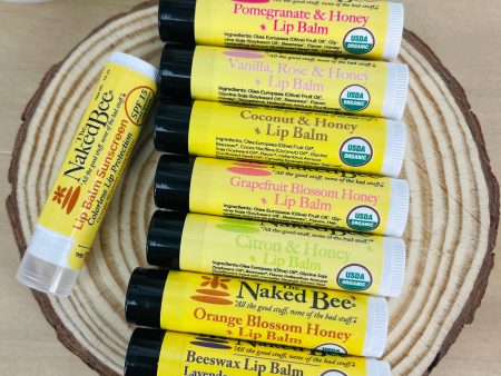 Organic Lip Balm- Multiple Scents! Sale