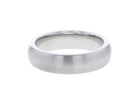 Raphael Serinium Domed Wedding Ring - 6mm on Sale