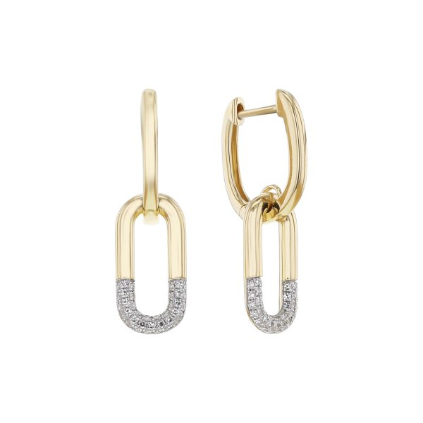 Dipped in Diamonds Drop Earrings Sale