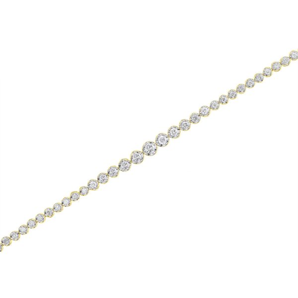 Miracle Diamond Tennis Bracelet 2ct For Discount