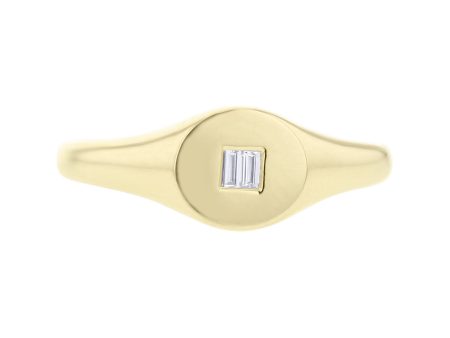 Bodhi Signet Diamond Ring Supply