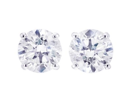 Anita Diamond Stud Earrings 1 3ct on Sale