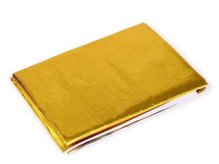 Mishimoto Gold Reflective Heat Barrier with Adhesive Backing 12x24in Cheap