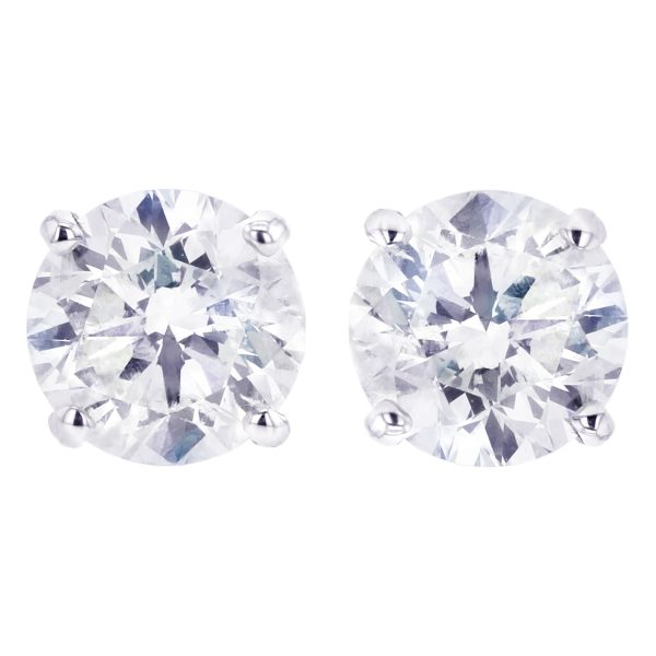 Anita Diamond Stud Earrings 2ct For Cheap