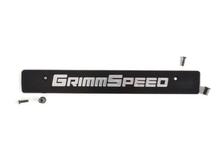 Grimmspeed License Plate Delete Black 2015-2021 WRX   2015-2021 STI Cheap