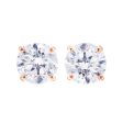 Anita Diamond Stud Earrings 1 3ct on Sale