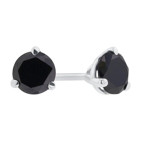 Get Naked Black Diamond Stud Earrings 1 3ct Discount