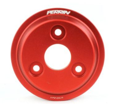 Perrin Water Pump Pulley Red 2022-2024 BRZ   2022-2024 GR86 Online Sale