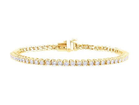 Divinely Classic Diamond Tennis Bracelet 2ct Supply