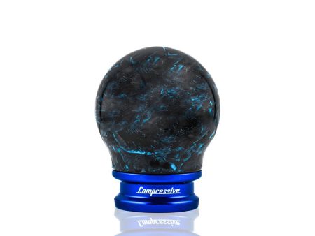 (Scratch and Dent) Compressive Tuning Forged Limited Edition Blue Carbon Fiber Shift Knob Most Subaru Models For Discount