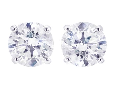 Anita Diamond Stud Earrings 1 1 2ct Fashion