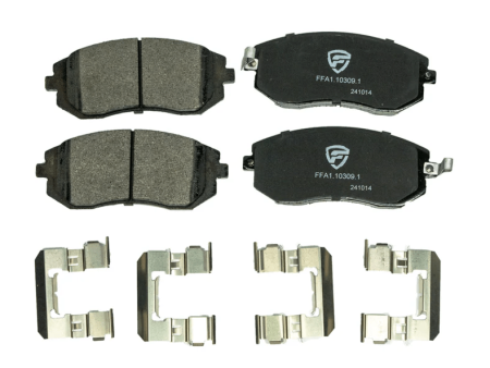 FactionFab V2 Front Brake Pads 2003-2005 WRX   2008-2010 WRX on Sale