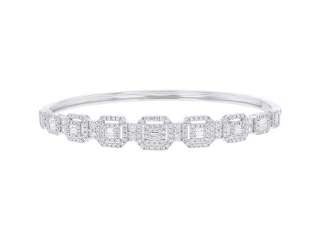 Contessa Diamond Bangle Bracelet Cheap