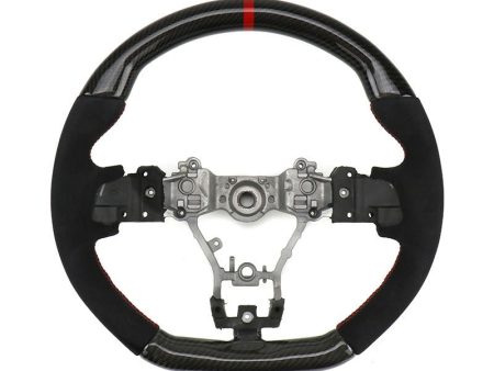 FactionFab Steering Wheel Carbon and Suede 2015-2021 WRX   2015-2021 STI Online now