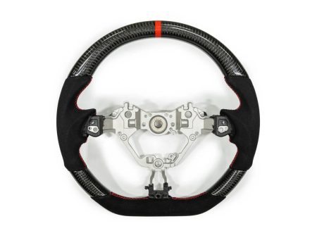 FactionFab Steering Wheel Carbon w  Suede 2017-2024 BRZ   2017-2021 GT86   2022-2024 GR86 Cheap