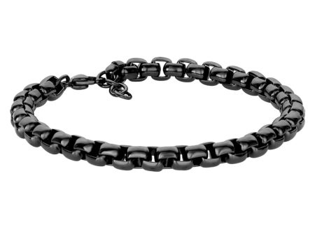 Corsair Plated Stainless Steel Box Bracelet Discount