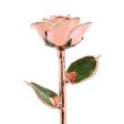 I Love You Rose Gold Dipped Rose Online Hot Sale