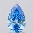 1 Carat Pear IGI Certified Colored Lab Grown Diamond Online Hot Sale