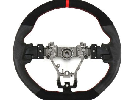 FactionFab Steering Wheel Leather and Suede 2015-2021 WRX   2015-2021 STI For Discount