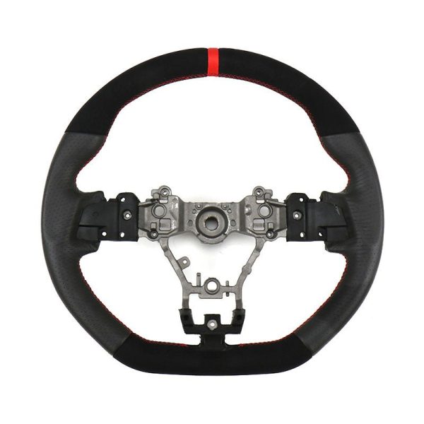 FactionFab Steering Wheel Leather and Suede 2015-2021 WRX   2015-2021 STI For Discount