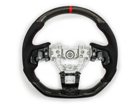 FactionFab Steering Wheel Carbon w  Suede 2022-2024 WRX For Sale