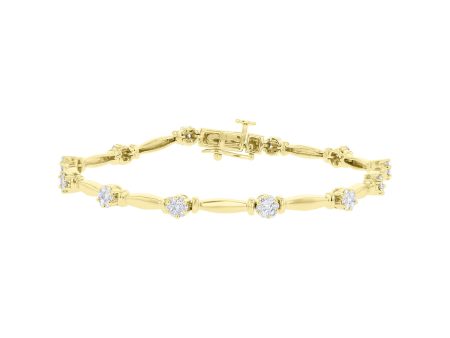 Atlantis Cluster Diamond Bracelet Online Sale