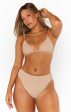 Del Rey Bottom ~ Latte Scrunch Online Hot Sale