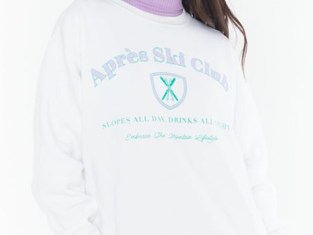 Stanley Sweatshirt ~ Apres Ski Club Graphic Online now