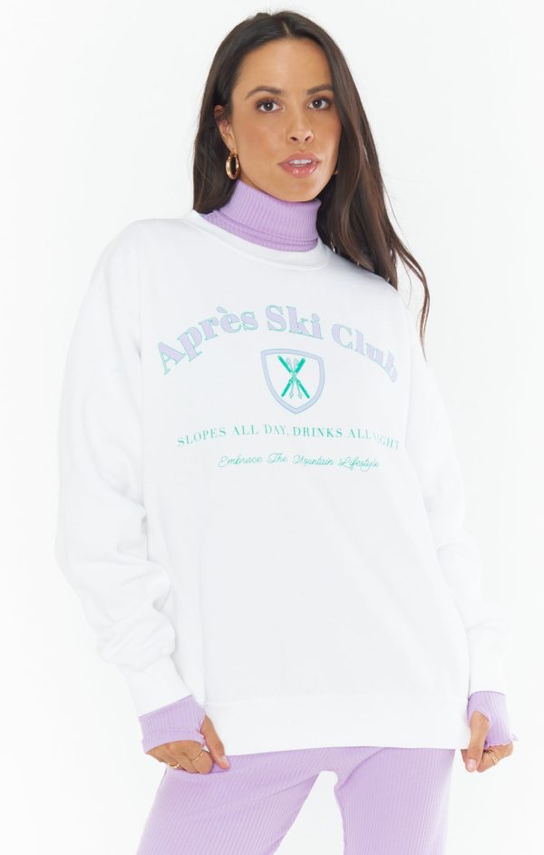 Stanley Sweatshirt ~ Apres Ski Club Graphic Online now