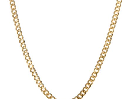 LUV AJ Bardot Stud Charm Necklace ~ Gold Sale