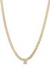 LUV AJ Bardot Stud Charm Necklace ~ Gold Sale