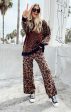 Samson Lounge Pants ~ Leopard Knit Online now