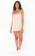 Happily Ever Top Slip ~ Champagne Luxe Satin Fashion