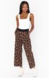 Samson Lounge Pants ~ Leopard Knit Online now